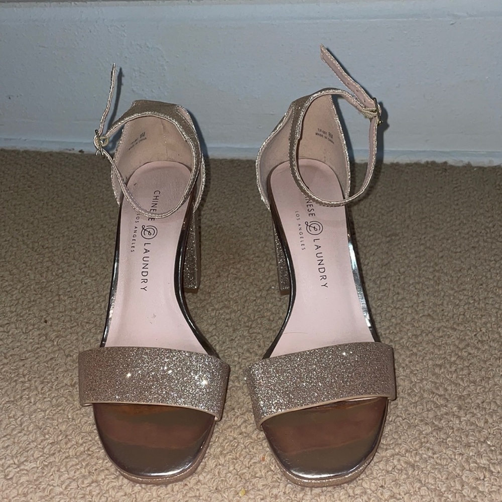 Worn Once Chinese Laundry Sparkly Heels